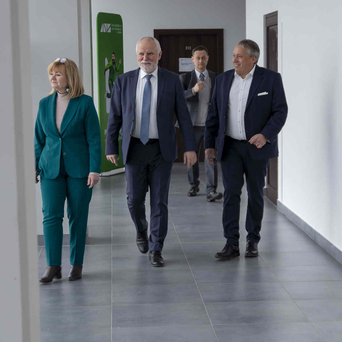 Rektor PUZG z wizytą w ANS w Elblągu